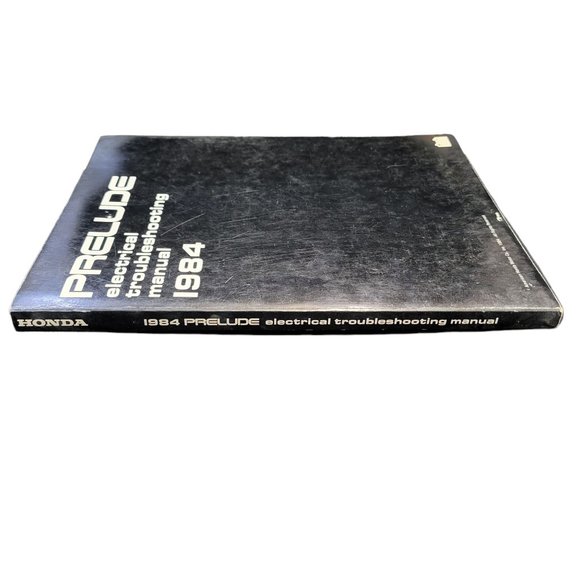 1984 Honda Prelude Electrical Troubleshooting Service Manual - Picture 3 of 12